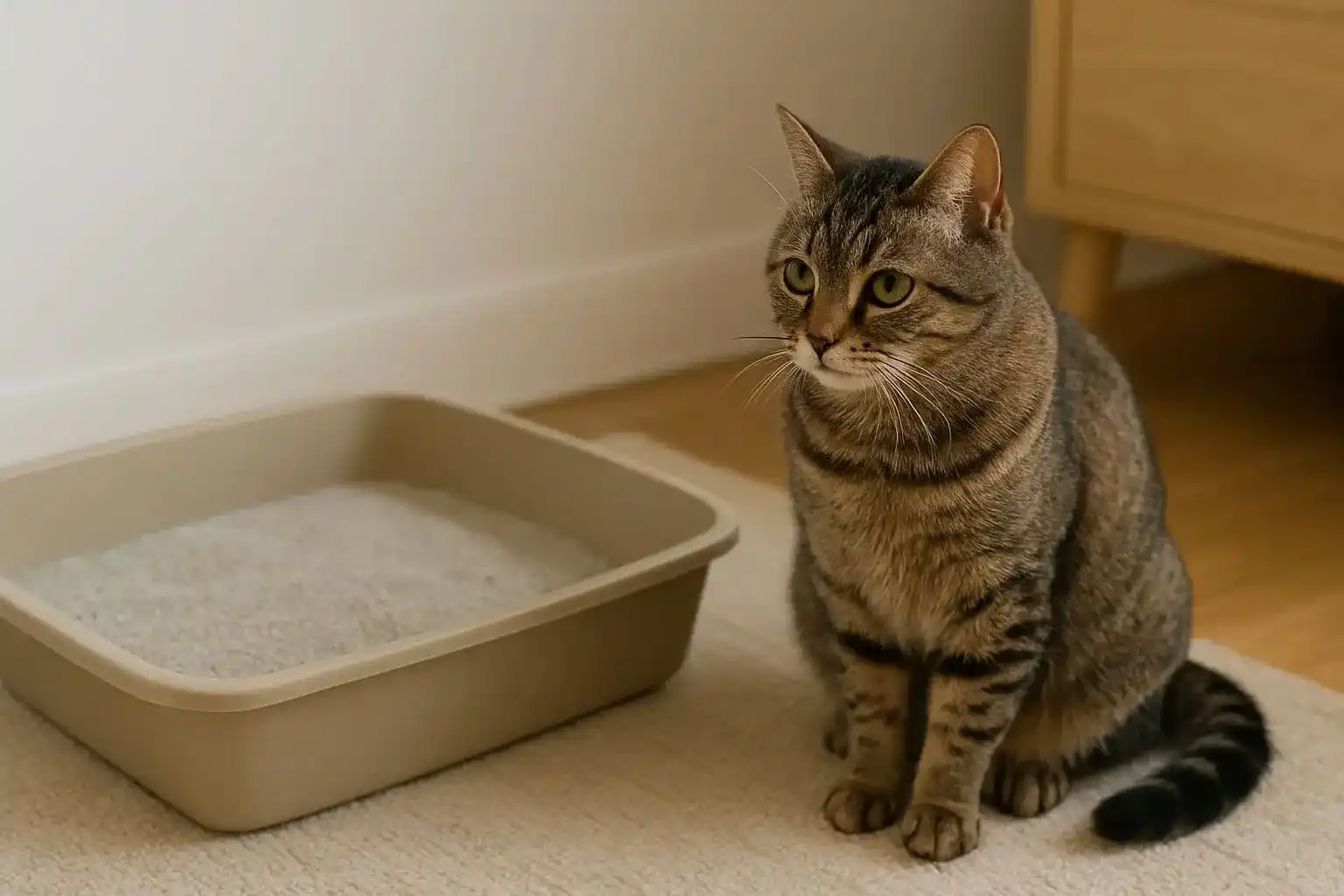 Mon chat fait pipi partout